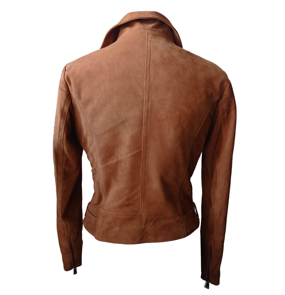 Guanti Invernali Donna Isotoner In Microfibra Scamosciata Riciclata, Idrorepellenti, Touch Screen, Cognac L/XL